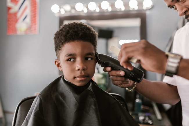 Kids hair cut